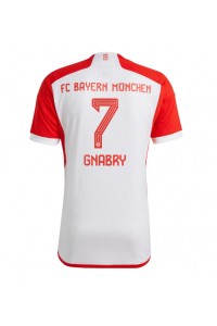 Fotbalové Dres Bayern Munich Serge Gnabry #7 Domácí Oblečení 2023-24 Krátký Rukáv